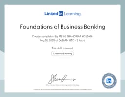 Foundation of Business Banking